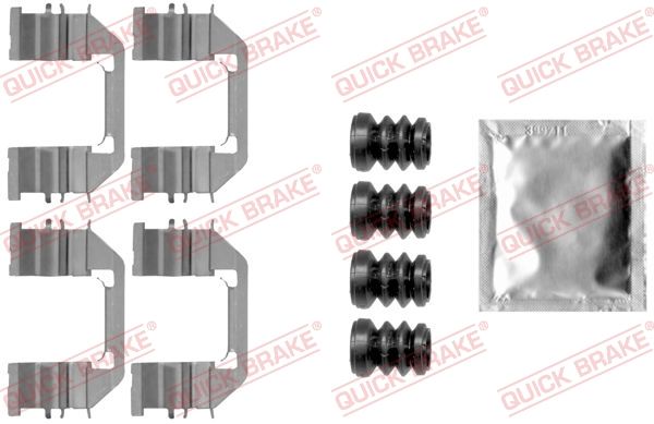 QUICK BRAKE Комплектующие, колодки дискового тормоза 109-1888